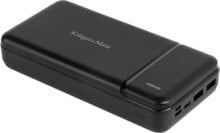 Купить внешние аккумуляторы и аксессуары Kruger&Matz: Powerbank Kruger&Matz KM0907 30000mAh Czarny