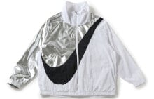 Nike Womens Swoosh Jacket Woven Cb Gel 大钩子多色拼接夹克 女款 白色 / Куртка Nike Womens Swoosh Jacket Woven Cb Gel CQ8023-101