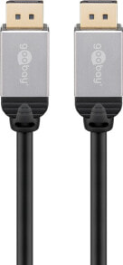 Goobay DisplayPort Connection Cable - 3 m - DisplayPort - DisplayPort - Male - Male - Black