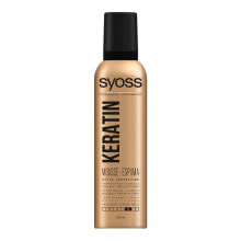 Моделирующая пенка Keratin Syoss (250 ml)