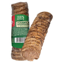 MACED Trachea stuffed with beef dog treat 120g