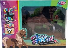 Educational play sets and action figures for children