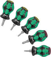 Wera Stubby Set 1 - 115 mm - 39 mm - 114 mm - 227 g - Black/Green