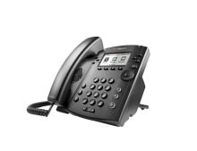 Системные телефоны pOLY VVX 311 IP-телефон Черный Проводная телефонная трубка ЖК 6 линий 2200-48350-025