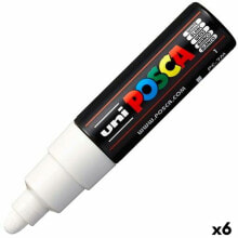 Felt-tip pens POSCA PC-7M White (6 Units)
