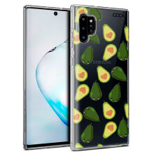 COOL Samsung N975 Galaxy Note 10 Plus Clear Avocados phone case