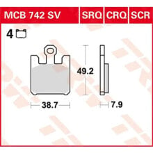 TRW Carbon Race Longlife Kawasaki ZX10R 1000 Ninja 04 Sintered Front Brake Pads