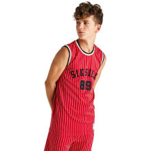 SIKSILK Retro Classic Basketball sleeveless T-shirt