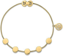 Женские браслеты Позолоченный стальной браслет с подвесками TH2700980