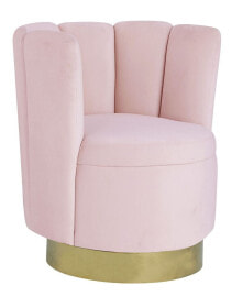 Ellis Upholstered Swivel Accent Chair