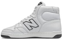 New Balance NB 480 高帮 板鞋 男款 白色 / Кроссовки New Balance NB 480 BB480HE