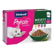 VITAKRAFT Poésie Classique Meaty choice 12 x cat treat 85g