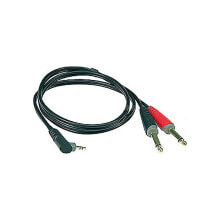 Klotz Y-Cable,2m,Jack,3,5 angled AY5A0200