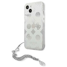 GUESS Guhcp13Skspesi iPhone 13 Mini 5.4 Peony Chain Collection phone case