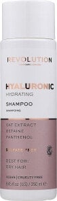 Feuchtigkeitsspendendes, weichmachendes Shampoo für trockenes Haar mit Hyaluronsäure und Hafer-Extrakt - Makeup Revolution Hyaluronic Acid Hydrating Shampoo