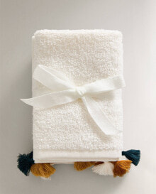 (pack of 3) towels with tassels