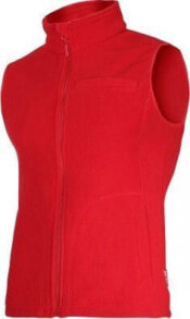 Lahti Pro Fleece Vest Red, Women L (L4131203)
