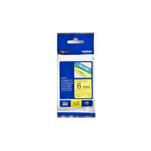 Original Ink Cartridge Brother TZE611 Yellow Black/Yellow