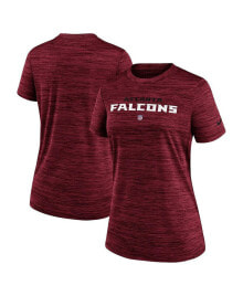 Nike women's Red Atlanta Falcons Sideline Velocity Performance T-shirt