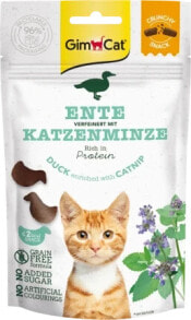 Katzenleckerli mit Ente & Katzenminze, Crunchy Snack, 50 g купить онлайн