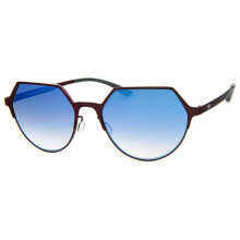 Женские солнцезащитные очки Женские солнцезащитные очки круглые черные Adidas AOM007-010-000 (55 mm)