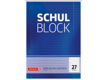 Brunnen 10-52 527 - Blue,White - 50 sheets - Lined paper - A4 - 70 g/m²