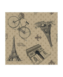 Trademark Global pela Studio Paris Farmhouse Pattern IB Canvas Art - 19.5