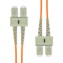 Кабели и разъемы для аудио- и видеотехники ProXtend FO-SCSCOM1D-002 волоконно-оптический кабель 2 m SC/UPC OM1 Оранжевый
