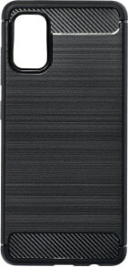 Etui do telefonu Forcell Carbon Samsung A41 A415 czarny