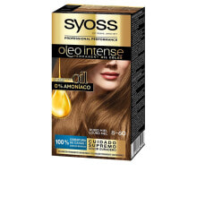 Syoss Olio Intense permanente Hair Color No. 8.60 Honey Blonde Стойкая масляная краска для волос без аммиака, оттенок медовый русый