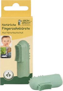 Fingerzahnbürste natürlich, Naturkautschuk, 1 St