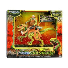 LANARD Primal Clash Toy Dino Wrangler doll