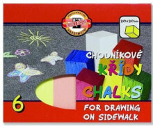 Пастель и мелки для рисования для детей Koh-I-Noor