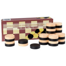 ABBEY Draughts Pieces Set Table Game