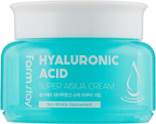 Feuchtigkeitsspendende Gesichtscreme mit Hyaluronsäure - FarmStay Hyaluronic Acid Super Aqua Cream