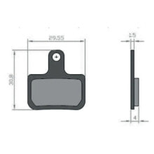 BRENTA CICLO E-Bike Tech Level T/TL/TML/AXS/Ultimate Sram disc brake pads