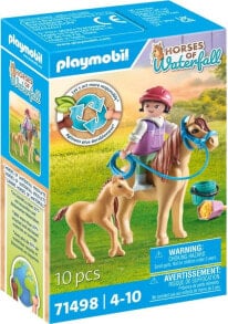 Купить фигурки животных Playmobil: Kind mit Pony und Fohlen