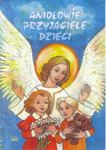 Раскраски для детей aniołowie przyjaciele dzieci