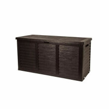Outdoor Chest TOOD Brown Resin (119 x 52 x 58 cm)