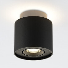 Потолочный точечный светильник Budbuddy 6 Вт + 5 Вт, светодиодный потолочный светильник, точечный светильник, круглый поверхностный светильник, современный точечный светильник, потолочный точечный светильник, светодиод GU10, 230 В [включает лампы мощность