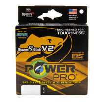 PowerPro Super 8 Slick V2 Braided Fishing Line - Onyx - 50lb - 150yd (3150050...