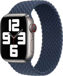 Apple APPLE PASEK APPLE WATCH 3J656ZM/A BRAIDED SOLO LOOP 41MM SIZE 5 Abyss Blue ORYGINALNA PLOMBA standard