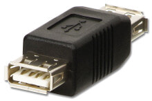 Lindy USB A/A Черный 71230