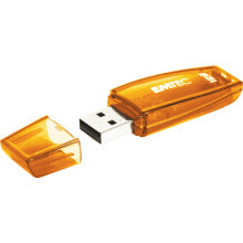 USB  флеш-накопители Emtec C410 USB флеш накопитель 128 GB USB тип-A 2.0 Оранжевый ECMMD128G2C410