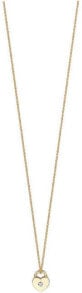 Кулоны и подвески Gold plated necklace with heart Fave ESNL01171242
