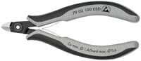 KNIPEX 79 02 120 ESD - Side-cutting pliers - 6.5 mm - 6.5 mm - 1.4 mm - 9 mm - Electrostatic Discharge (ESD) protection