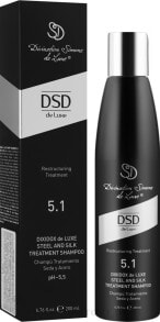 Купить шампуни для волос Simone DSD De Luxe: Regenerierendes Shampoo mit Stahl und Seide № 5.1 - Divination Simone De Luxe Dixidox DeLuxe Steel and Silk Treatment Shampoo 200 ml