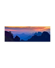 Товары для дома mei Xu Sanqing Mountain Sunset Canvas Art - 37" x 49"