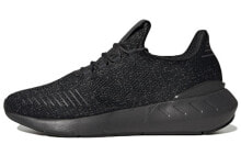 adidas originals Swift Run 22 舒适 透气 低帮 跑步鞋 男女同款 黑 / Беговые кроссовки Adidas originals Swift Run 22
