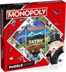 Детские развивающие пазлы Winning Moves Puzzle 1000el Monopoly - Tatry i Zakopane WINNING MOVES